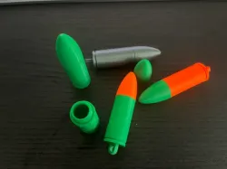 Bullet shaped case