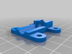 Carbon fiber magnetic ball joint jig for the Cerberus, Cerberus Pup, and other Rostocks