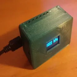 Case for NodeMCU, oled-display and BME sensor