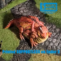 Chubby dragon! Supportless & Easy to print - for FDM and resin