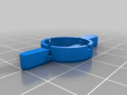 Clip-on Latch Handle