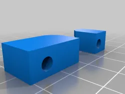 "Creality" all metal extruder spacer for PrinterMods MDD 1.3