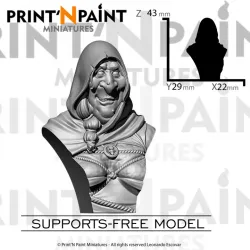 Crone Bust