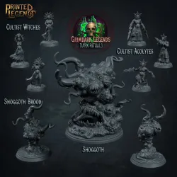 Cultist Witch 03 (25mm Bases)