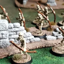 Deluxe Skeleton Warriors Set Pre-Supported