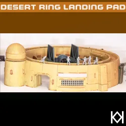 Desert Ring Modular Landing Pad