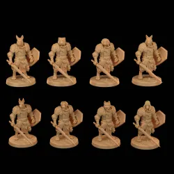 Dog Knights | PRESUPPORTED | Doggos and Dragons