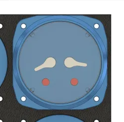Dual Dial Indicator (Easy Home Cockpit Project)