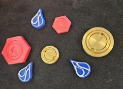 DUNE: Imperium - Tokens: Spice, Solari, Water