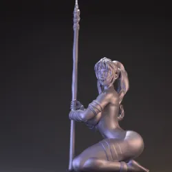 Female Orc Pinup