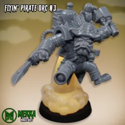 Flyin Orc Pirate Set