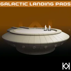 Galactic Modular Landing Pads Set