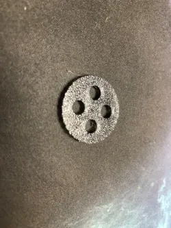 Geared Button 4 Holes