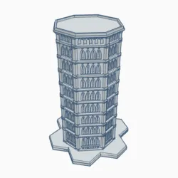 Gothic Building GHB131 With Hex Base