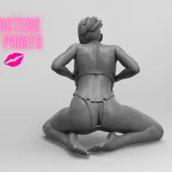 harness - NSFW - EROTIC MINIATURE 75 MM SCALE