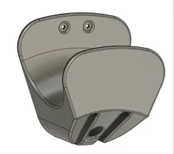 hose holder for shopvac