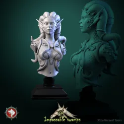 'Impasamble Swamps' May Release 28 STL's miniatures pre-supported