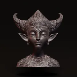 Incense Burner Avatar Goddess Spiritual Home Decor waterfall