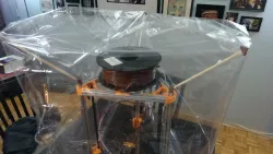 Kossel oven bag heat enclosure tent