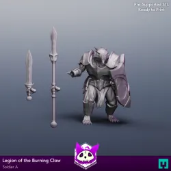 Legion of the Burning Claw | Soldier A
