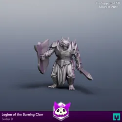 Legion of the Burning Claw | Soldier D