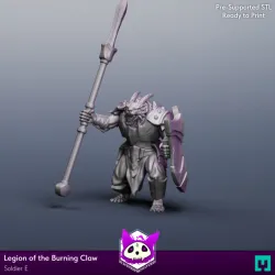 Legion of the Burning Claw | Soldier E