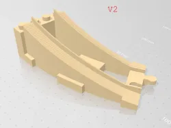Lego Duplo Train Track 15° Ramp