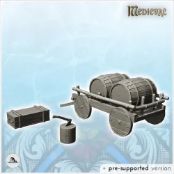 Medieval village pack No. 2 - Medieval Gothic Feudal Old Archaic Saga 28mm 15mm
