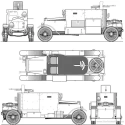 Minevra armoured car (WW1, Austro-Hungary)