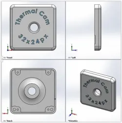 MLX90640 M5Stack Cover