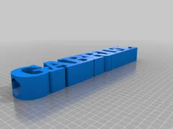 My Customized TEXT pencil holder