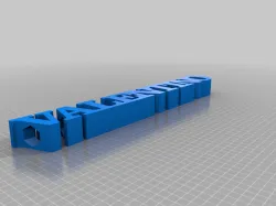 My Customized TEXT pencil holder