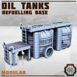 Oil Tanks - Refuelling Base