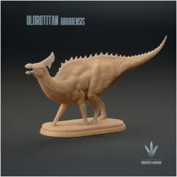 Olorotitan arharensis : Vocalizing