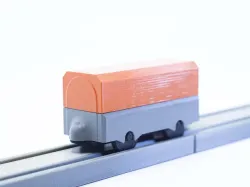 Passengers Car for Wooden Tracks