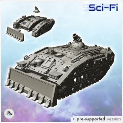 Raptor tanks pack No. 1 - Future Sci-Fi SF Post apocalyptic Tabletop Scifi Wargaming Planetary exploration RPG Terrain