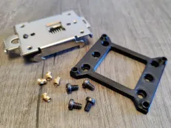Raspberry PI 4 SSR DIN mount