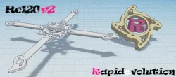 Re120 v2 - Rapidevolution 120mm (3") Printpick FPV Frame
