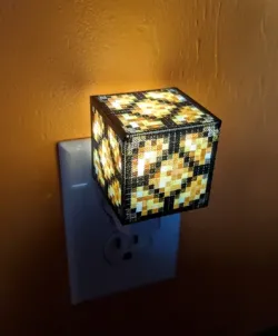 Redstone Lamp Night Light