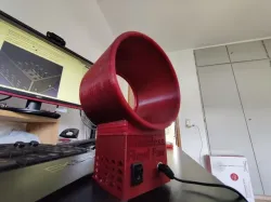 Revamped Bladeless Fan Base - more secure, easier to print