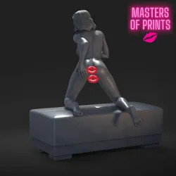 sexy pose - NSFW - EROTIC MINIATURE 75 MM SCALE