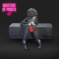 sexy pose - NSFW - EROTIC MINIATURE 75 MM SCALE