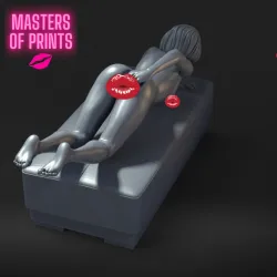 sexy pose - NSFW - EROTIC MINIATURE 75 MM SCALE