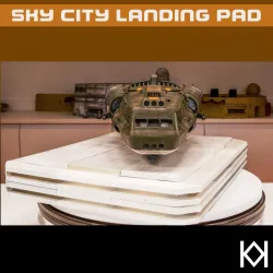 Sky City Rooftop Modular Landing Pad