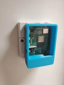Slide in Base for Sneaks' Modular Snap Together Raspberry Pi (4) - Updated