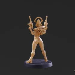 Space Elf Warmancer - Pose 4 + Pinups