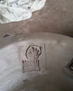 Stamp for clay stove makers