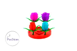 STAND OF ROSES