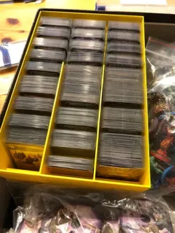 Sword & Sorcey Cards box and Chit box