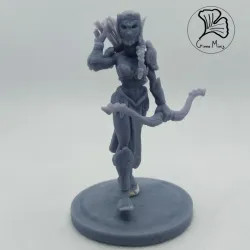 Sylven the wood elf archer